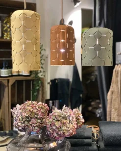 - Polar Lights - Pendel - Cognac læder - Large^MILLE W NORDISK DESIGN