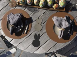 - Round glasbrik - Cognac farvet - Ø10 cm^MILLE W NORDISK DESIGN Online