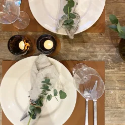 - Round Glasbrik - Beige - Ø10cm*MILLE W NORDISK DESIGN Discount