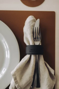 - Servietholder - Sort læder^MILLE W NORDISK DESIGN Discount
