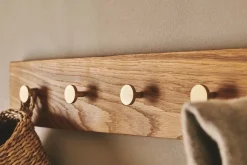 - Ege Knagerække med Messing Knager - 70 cm*Moudhome Best