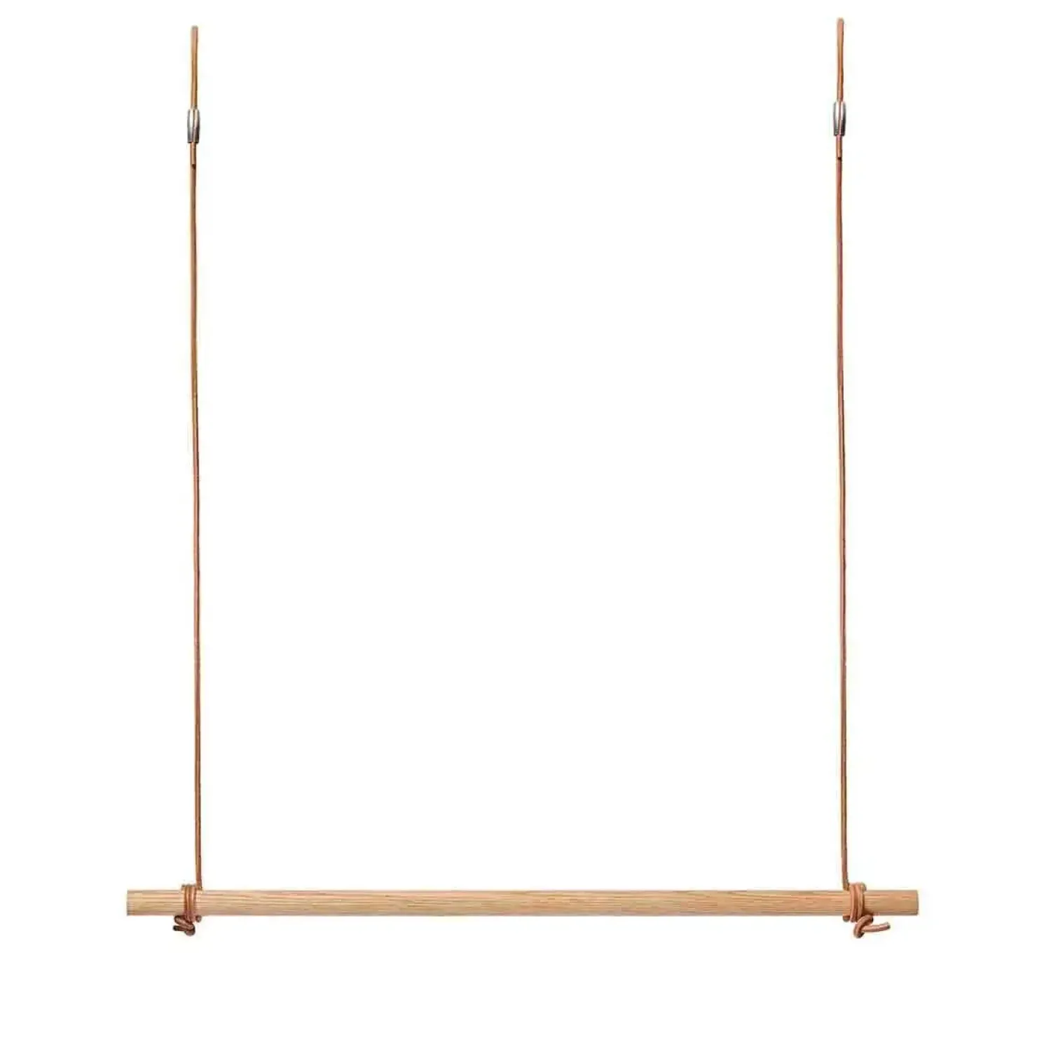 - OAK Bøjlestang Med Læder - 100 cm*Moudhome Best