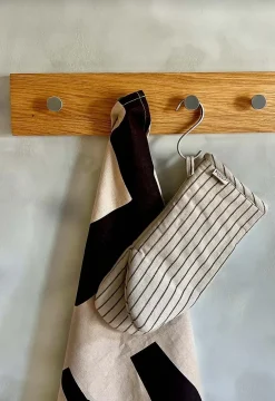 - Pure ovnhandske - sand/mørk brune striber^Moudhome Best