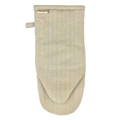 - Pure ovnhandske - sand/lys blå striber*Moudhome Online