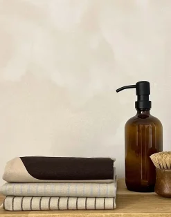 - PURE viskestykke - sand/mørk brun*Moudhome Best