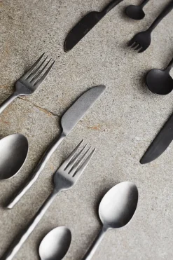 - Bestik Uta - Stonepolish 16 dele - Stål^Muubs Clearance