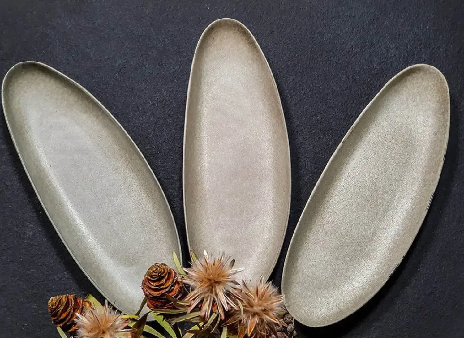 - Fad langt oval Mame - Østers*Muubs Sale