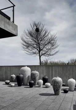 - Krukke - Luna - Grå (H: 40 cm)*Muubs Online