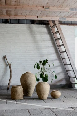 - Krukke Luna Beige 60 - Beige - Terrakotta*Muubs Hot