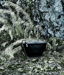 - Kurv Dacarr - Sort - Large - Ø40 x H29 cm^Muubs