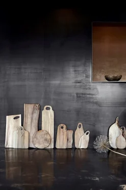 - Louie skærebræt - Small -Teakrod*Muubs Clearance