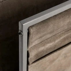 - Magasinholder - Sort/Grå - Jern/Ruskind*Muubs New