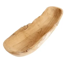 - Rustik skål - Teakrod - Natur^Muubs Discount