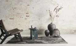 - Sidebord - Verde - Mørkegrønt marmor - Ø40 x H42 cm*Muubs