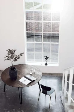 - Space spisebord - Rundt Ø 150 cm - Smoked Egetræ^Muubs Clearance