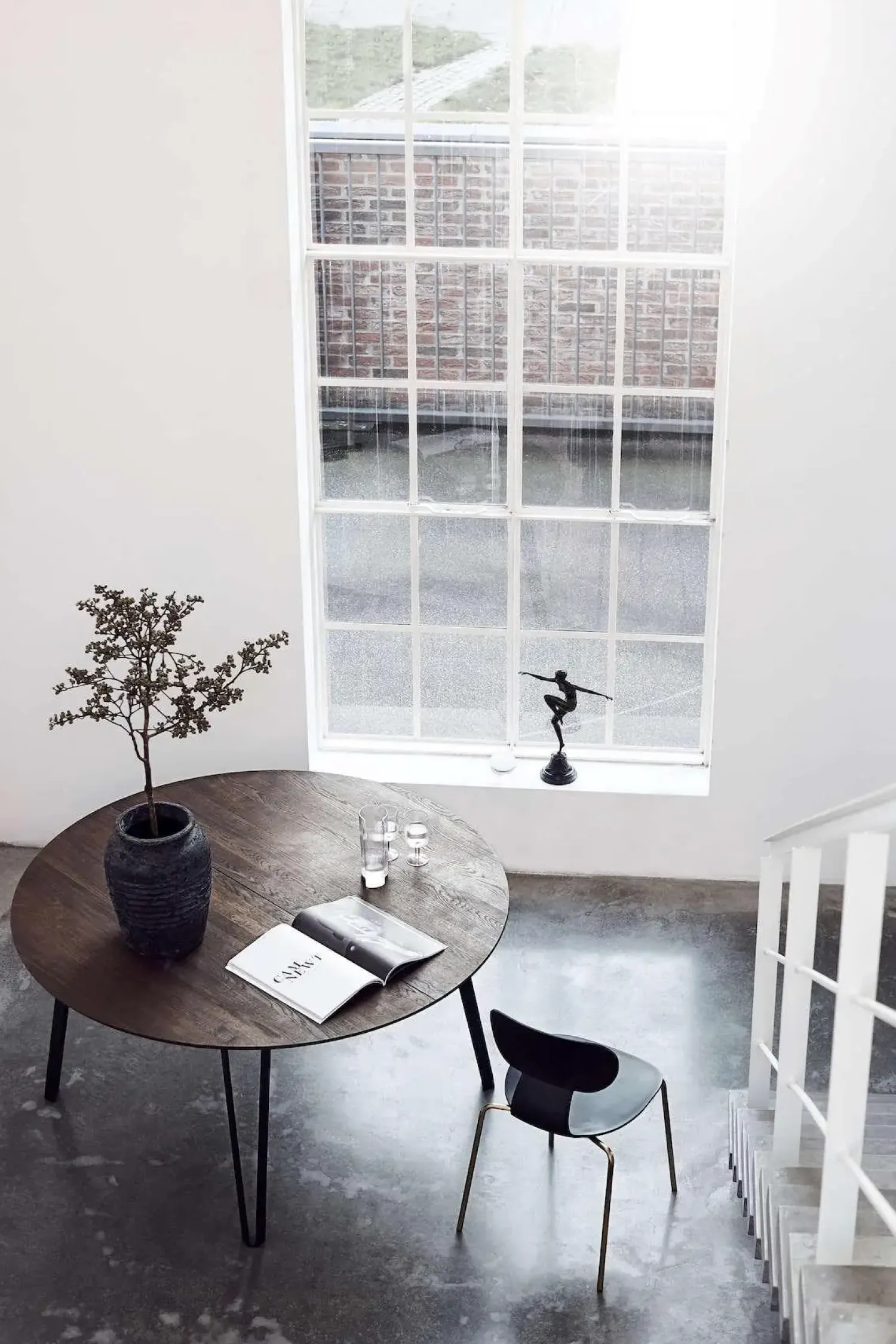 - Space spisebord - Rundt Ø 150 cm - Smoked Egetræ^Muubs Clearance