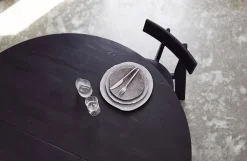 - Space Spisebord (rundt) - Sort - Ø150 cm^Muubs Sale