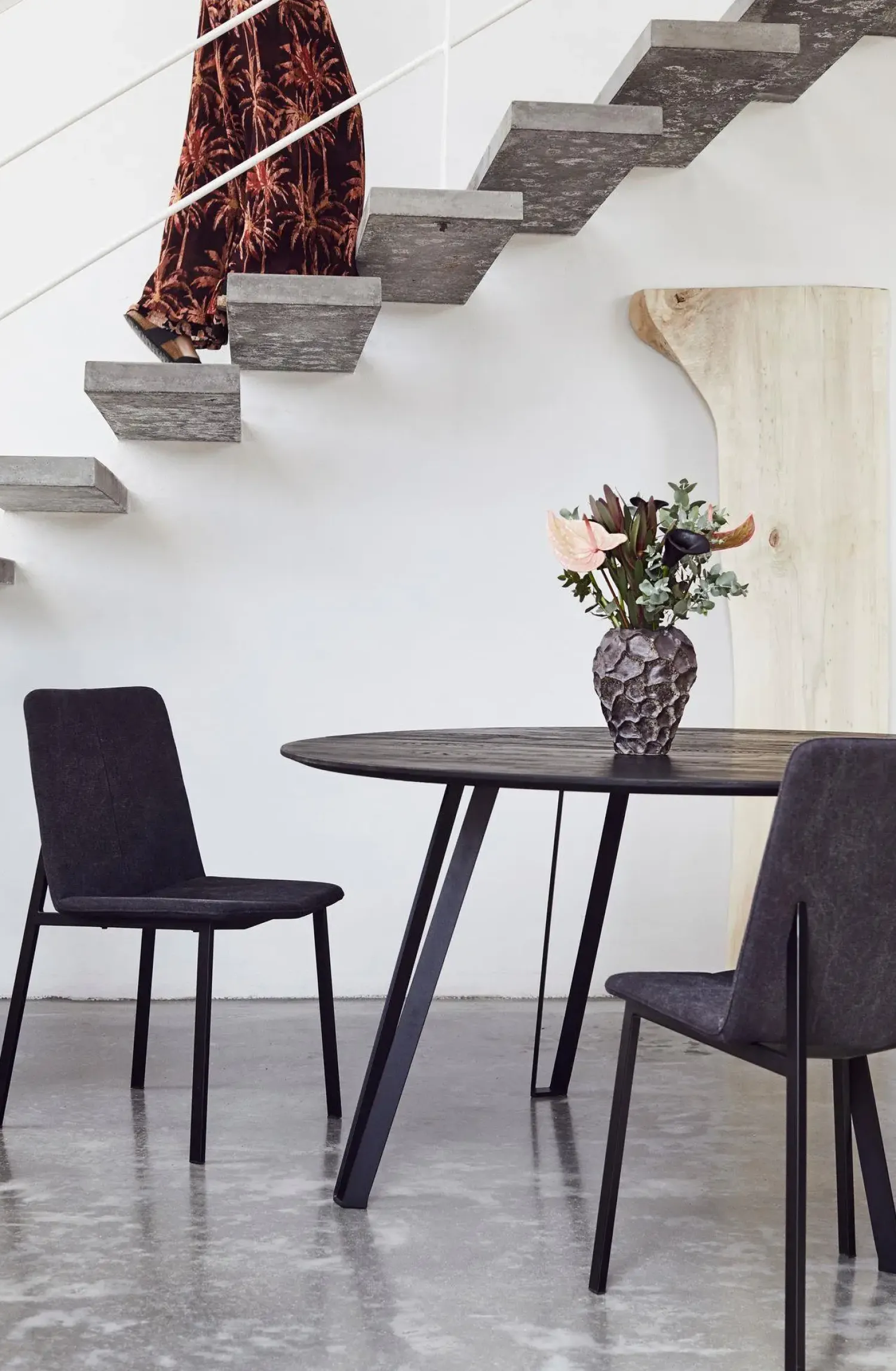 - Space Spisebord (rundt) - Sort - Ø150 cm^Muubs Sale