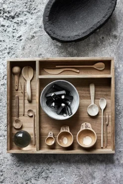 - sæt med 3 måleskeer - Emma - teak^Muubs Best