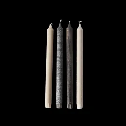 - Stearinlys Yoro - Nordic glow S - 4 styk^Muubs Outlet