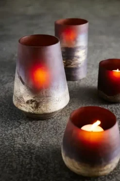 Muubs - Vase Lana 15 - Brown/Gold^ New