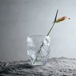 - Vase Mud - Klar - Glas*Muubs Hot