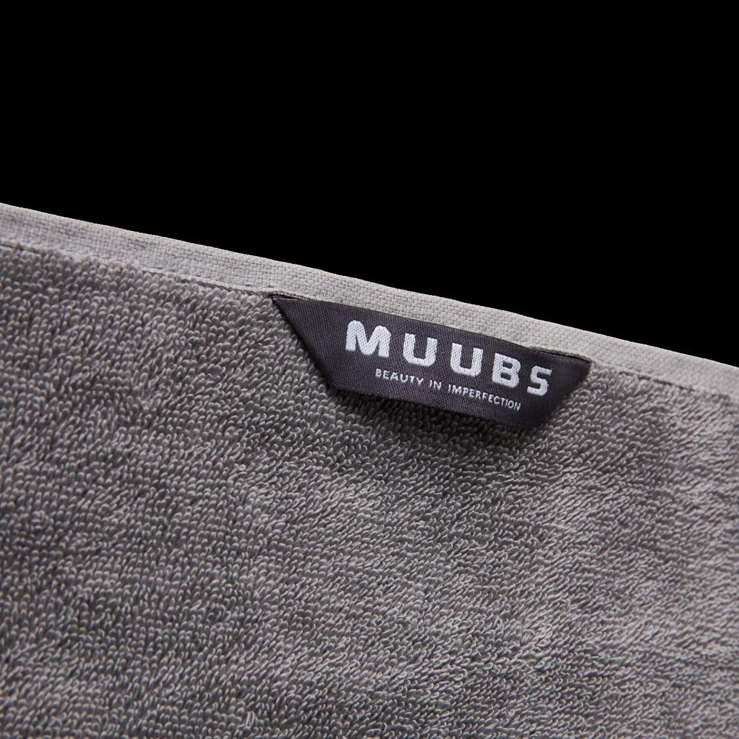 -Aiho Håndklæde - L - Grå^Muubs Best