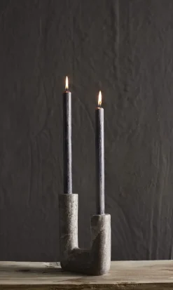 -Minerva Lysestage - Titanium*Muubs Sale