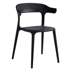 stol - Luna stripe - sort*Muubs