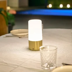 - Bordlampe - MAIA 19 - Trådløs - Messing*New Garden Best