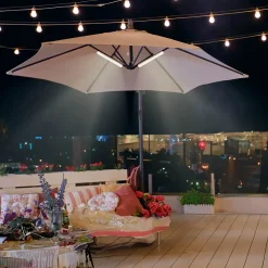 - Lampe til parasol - Genopladelig - Banana^New Garden Sale