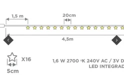- Lyskæde - Bianca Outdor Garland^New Garden Best