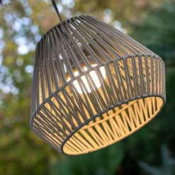 - Pendel havelampe - Conta 30 hang (genopladelig pære medfølger)^New Garden Outlet