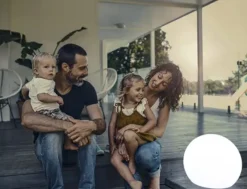 - Solcelle lampe - Buly Lampe - Ø50 cm*New Garden Sale