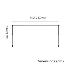 - Udtrækkeligt bordstel til guirlander/havelamper - Garland lift^New Garden Hot