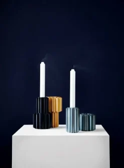 - lysestage - Gear - Gold - tall*New Works Outlet