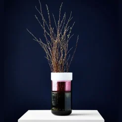 New Works - PI-NO-PI-NO Vase sæt - grå/fuchsia/opal^Roomstore Online