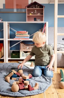 - Blad tæppe - Grå^Nofred Discount