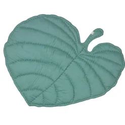 - Blad tæppe - Grønt*Nofred Online