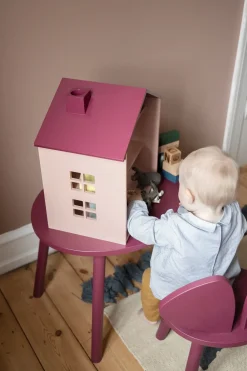 - Børnebord Mouse table - Burgundy bordeaux rød / lilla^Nofred Outlet