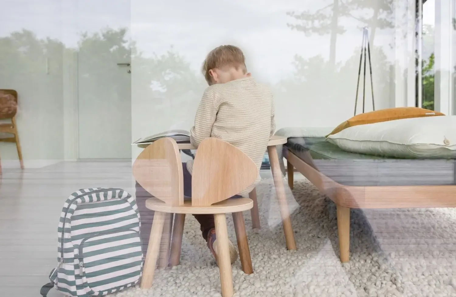 - Børnestol - Mouse Chair - Eg^Nofred