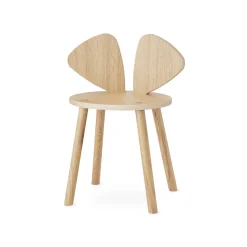 - Mouse Chair School - Eg - Børnestol*Nofred New