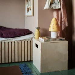 - Opbevaringskasse i træ, Kids CUBE Storage - wood*Nofred Best