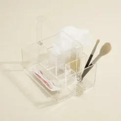 - Clear Tool box - Klar Akryl - Opbevaringskasse - 20x19 cm*Nomess Clearance