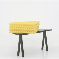 - 2-DOTS Bænk - Sort/Sorte ben/Sorte prikker^Nomess Best