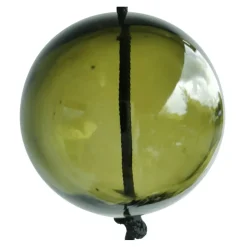 - Glaskugle til snoren - grøn - Ø 10 cm^Nordic By Hand Outlet