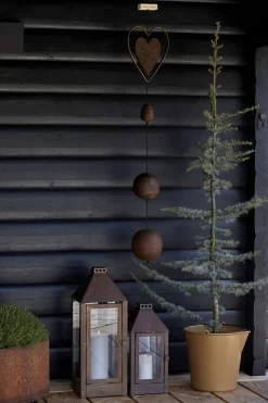 - Hjerte Outline Rust til snoren - large^Nordic By Hand Clearance