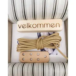 - Snoren - start sæt beige - med velkomstbrik*Nordic By Hand Clearance