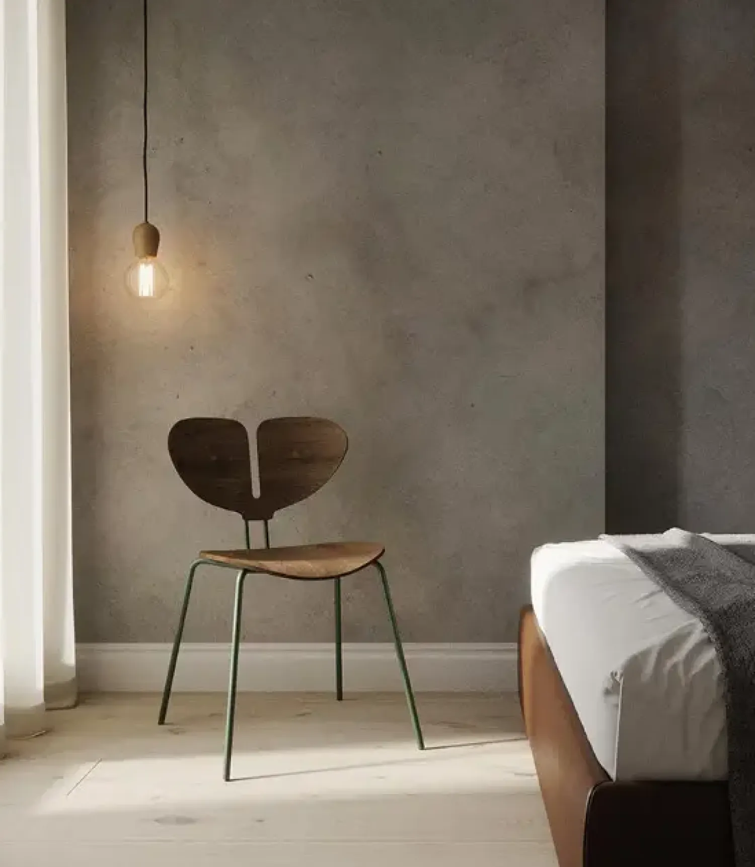 - Træpendel - BRIGHT SPROUT - Soaped (ledning m. fatning medfølger ikke)^Nordic Tales Hot