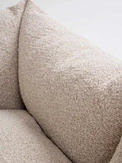 - Billy Bouclé hundeseng - Beige - Medium - 80x60x26 cm^Nordog Outlet